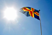 bandiera isole Aland