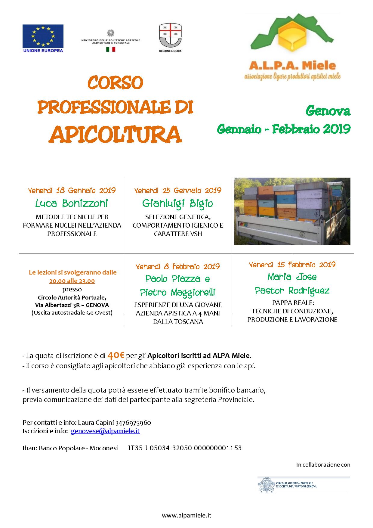 corso Professionale GE 2019