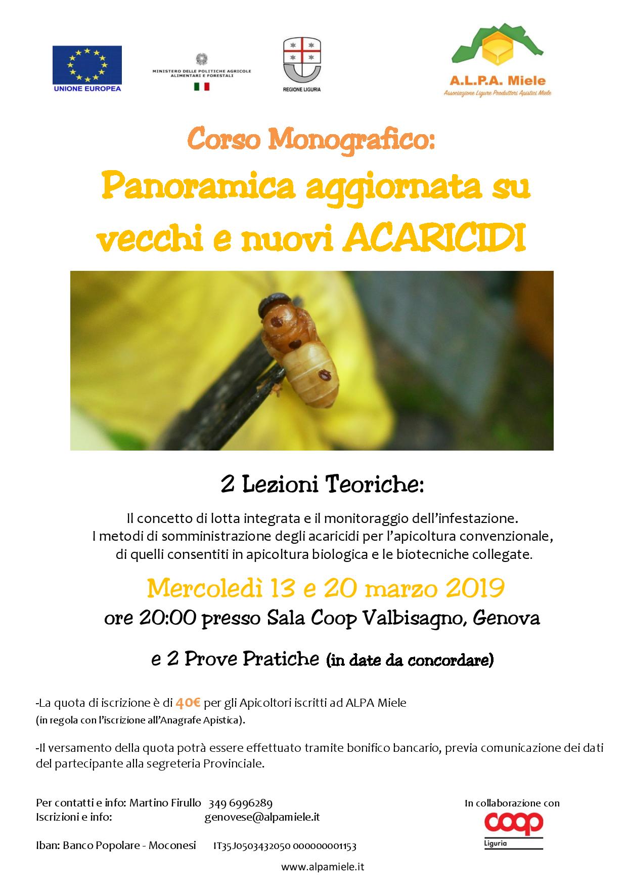corso acaricidi GE 19