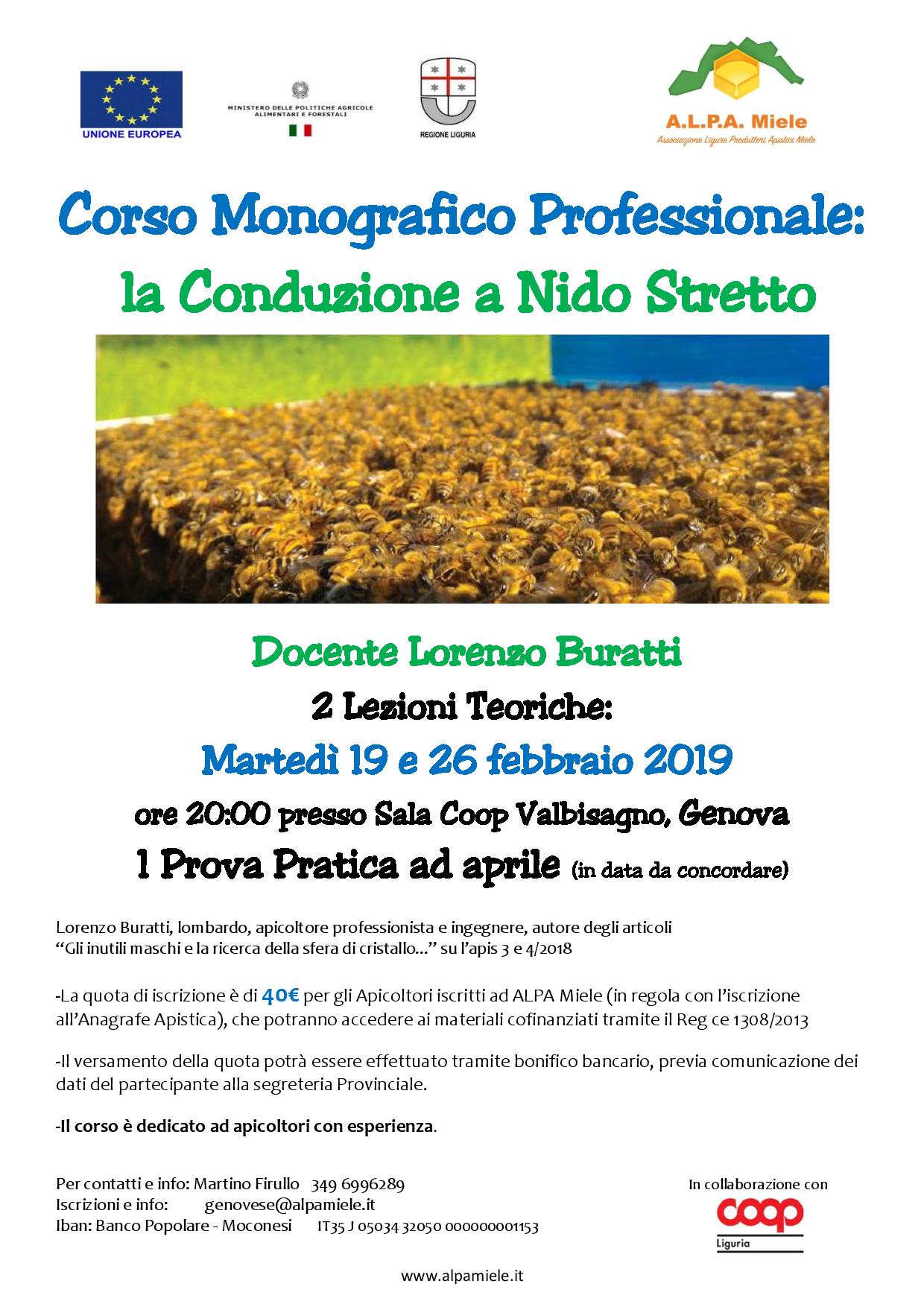 corso nido stretto GE 2019