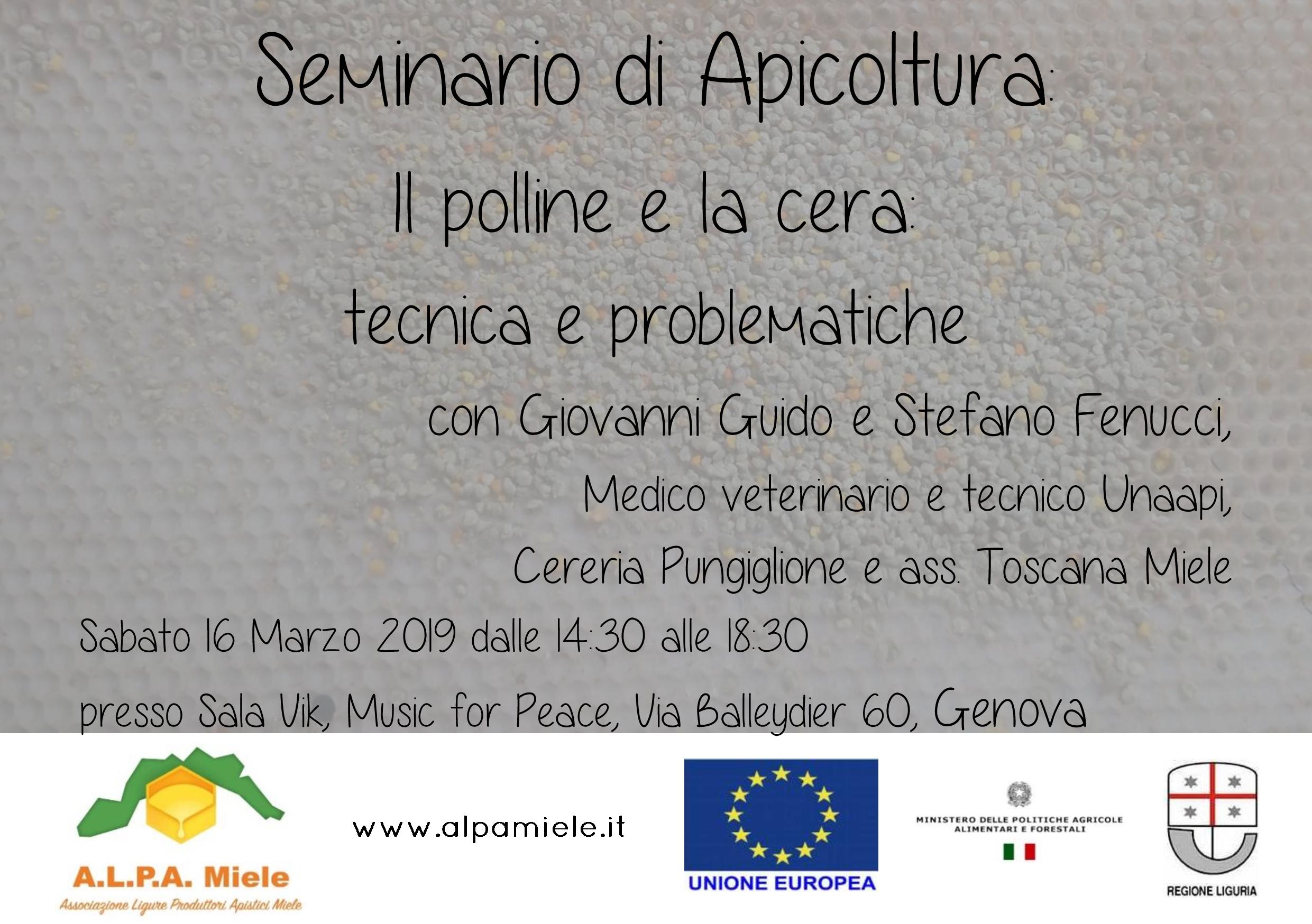 seminario polline cera GE
