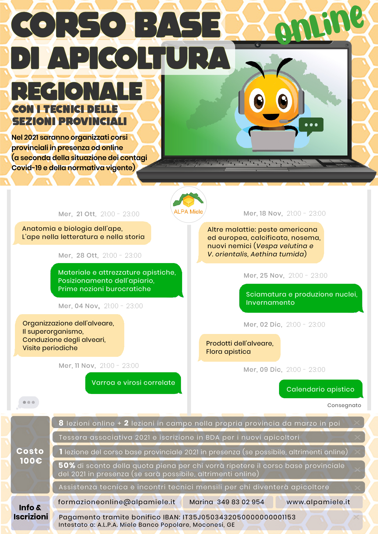 corso base apicoltura online